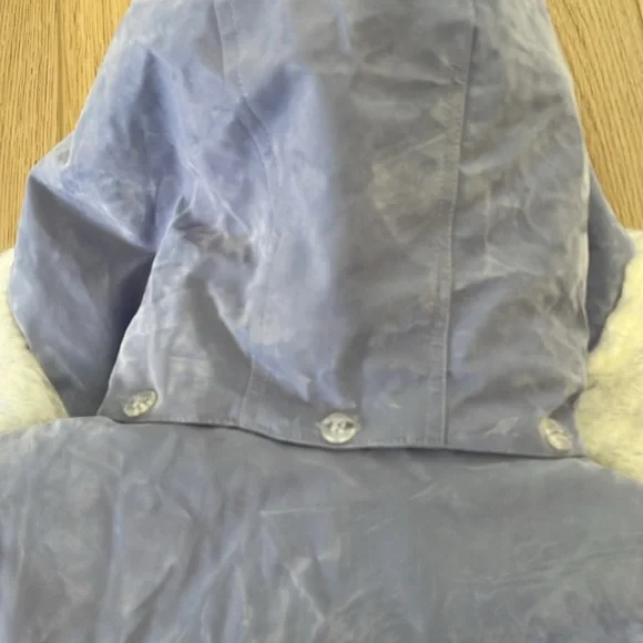 AMY Byer Reversible coat, size XL, periwinkle NWT